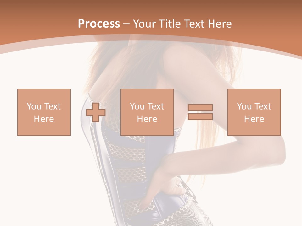 Cup High Leggings PowerPoint Template