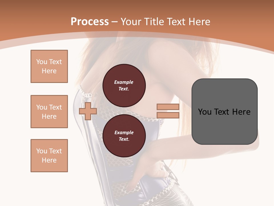 Cup High Leggings PowerPoint Template