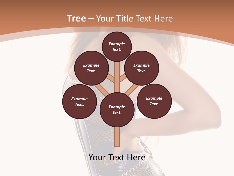 Cup High Leggings PowerPoint Template