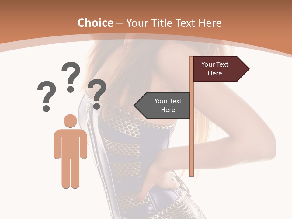 Cup High Leggings PowerPoint Template