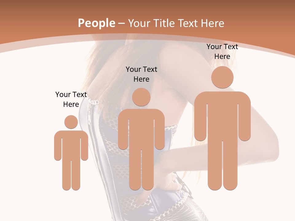 Cup High Leggings PowerPoint Template