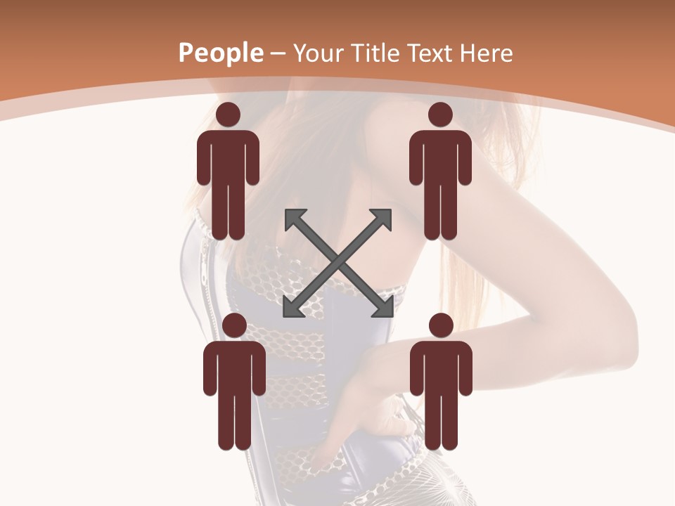 Cup High Leggings PowerPoint Template