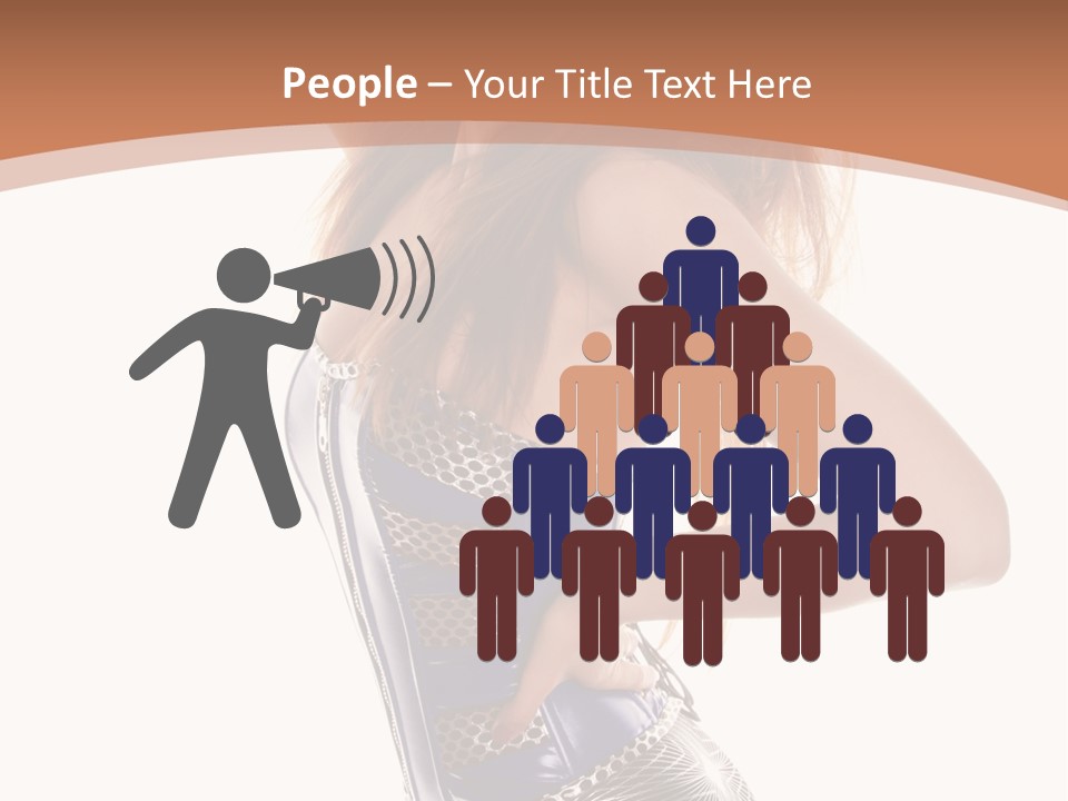 Cup High Leggings PowerPoint Template