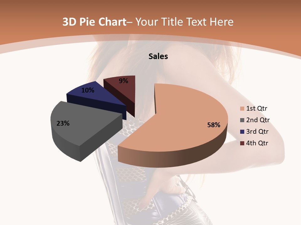 Cup High Leggings PowerPoint Template