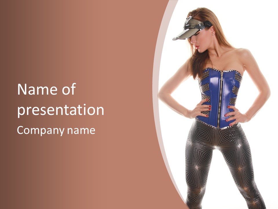 Silver Body Gloss PowerPoint Template