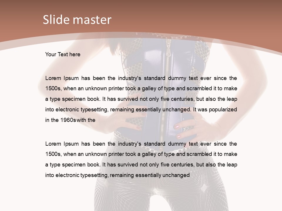 Silver Body Gloss PowerPoint Template