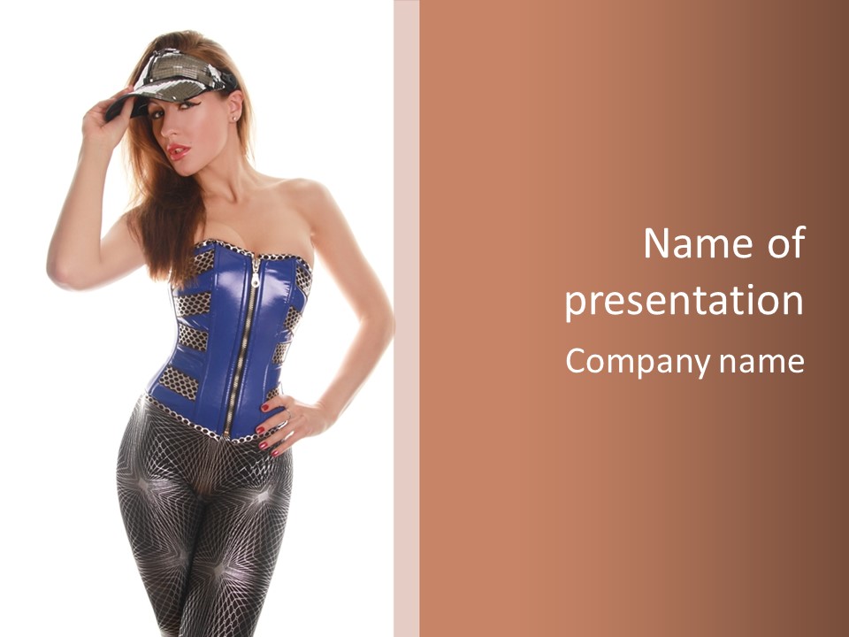 Curvy Woman Fetish PowerPoint Template