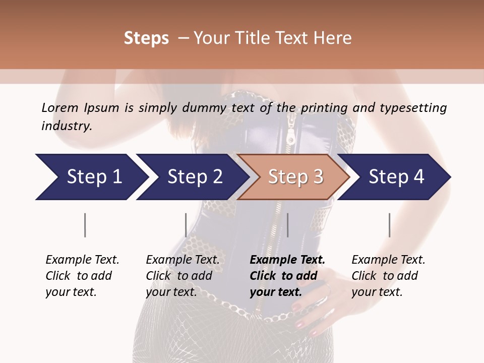 Curvy Woman Fetish PowerPoint Template