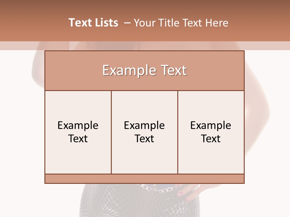 Curvy Woman Fetish PowerPoint Template