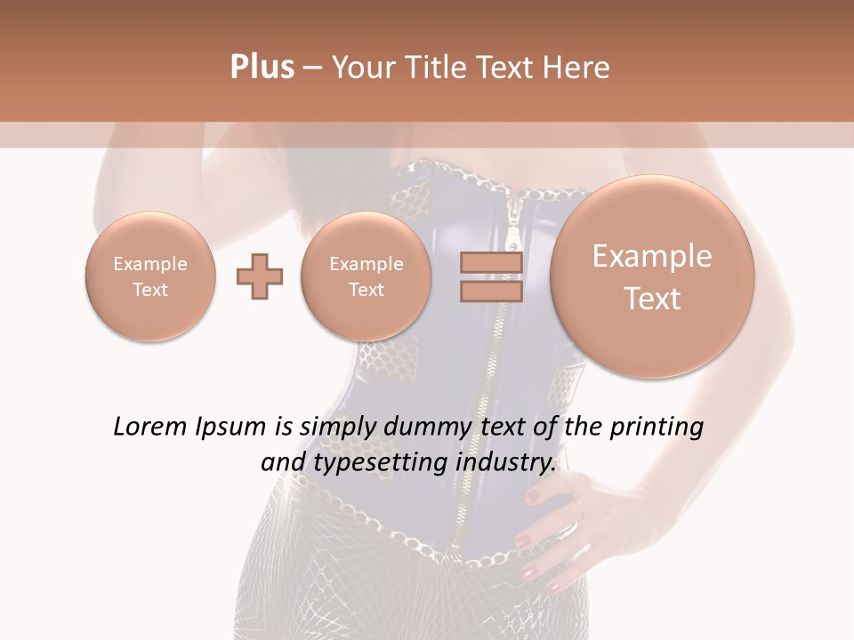Curvy Woman Fetish PowerPoint Template