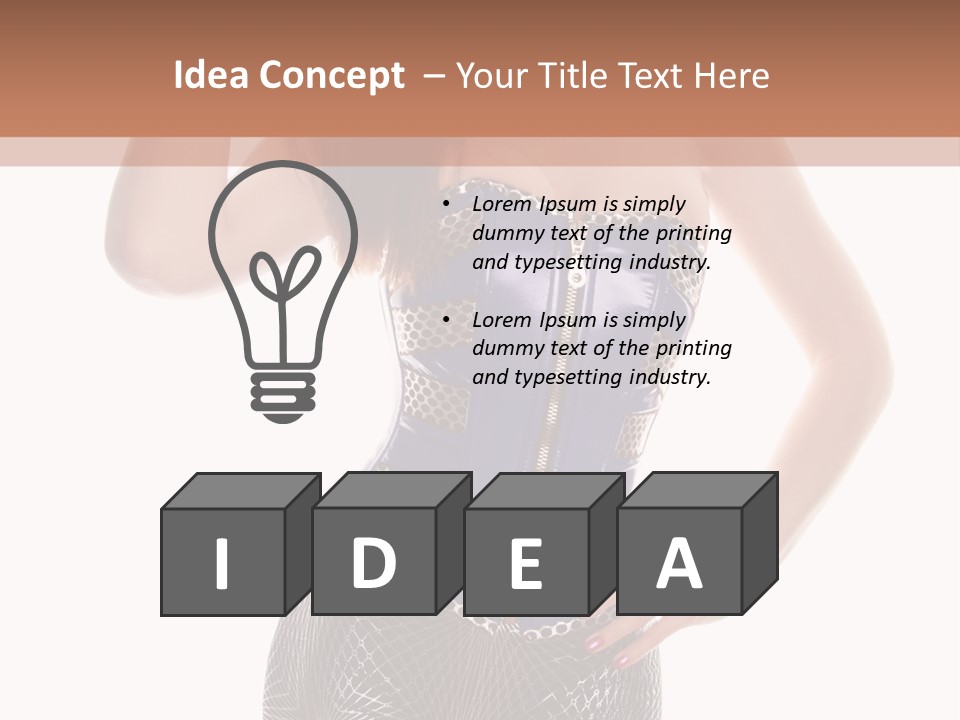 Curvy Woman Fetish PowerPoint Template