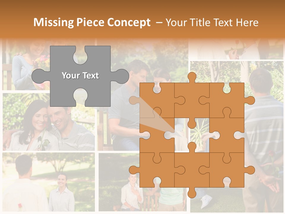 Enjoyment Joy Frisbee PowerPoint Template