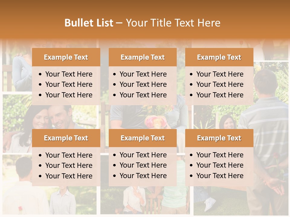Enjoyment Joy Frisbee PowerPoint Template
