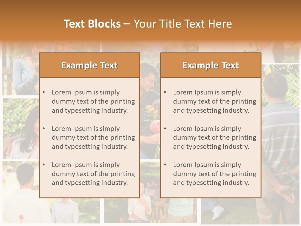 Enjoyment Joy Frisbee PowerPoint Template