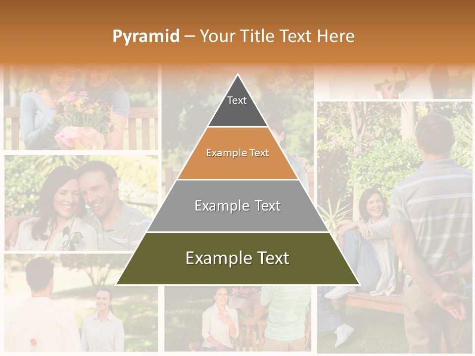 Enjoyment Joy Frisbee PowerPoint Template