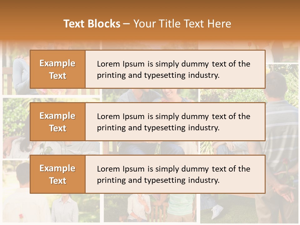 Enjoyment Joy Frisbee PowerPoint Template