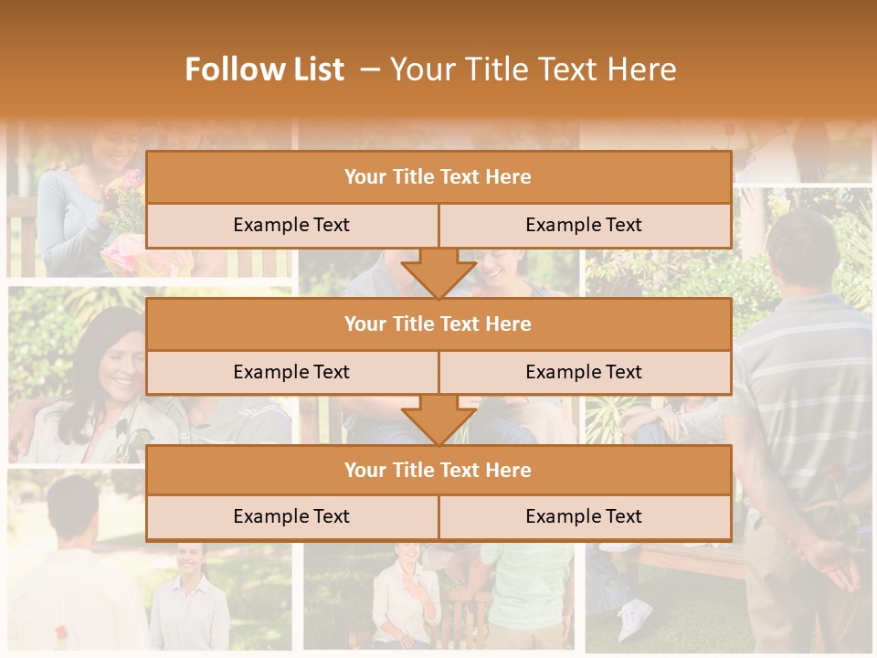 Enjoyment Joy Frisbee PowerPoint Template