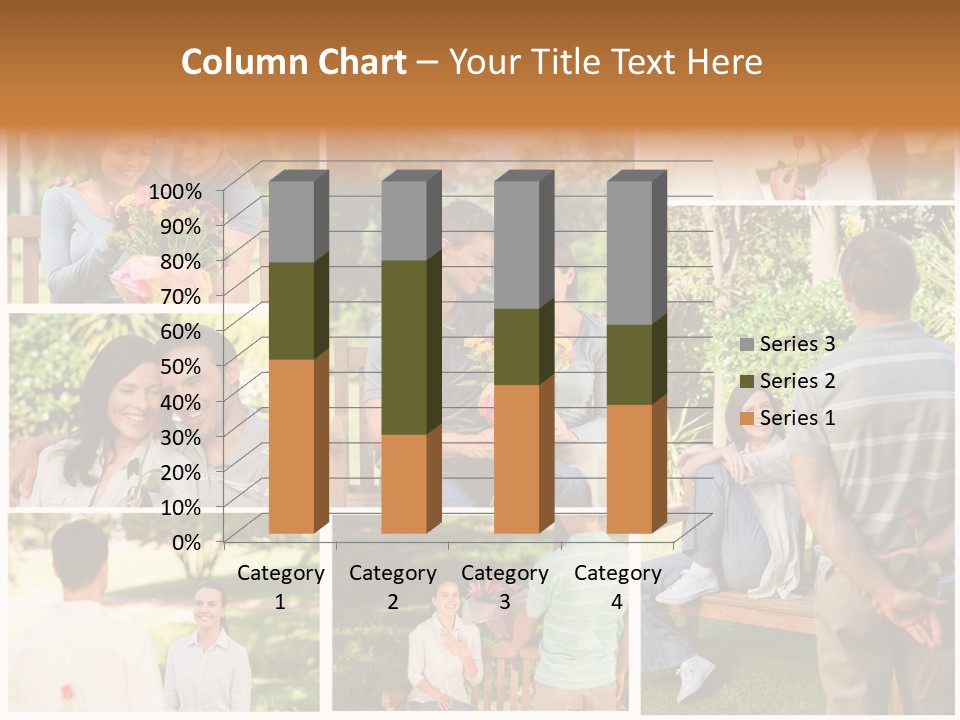 Enjoyment Joy Frisbee PowerPoint Template