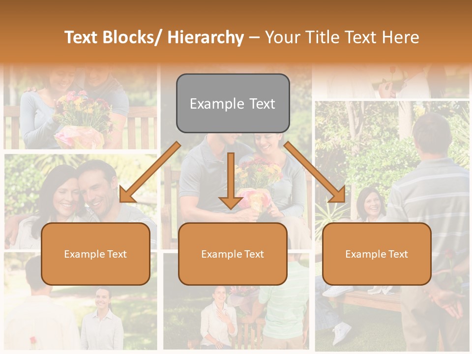 Enjoyment Joy Frisbee PowerPoint Template