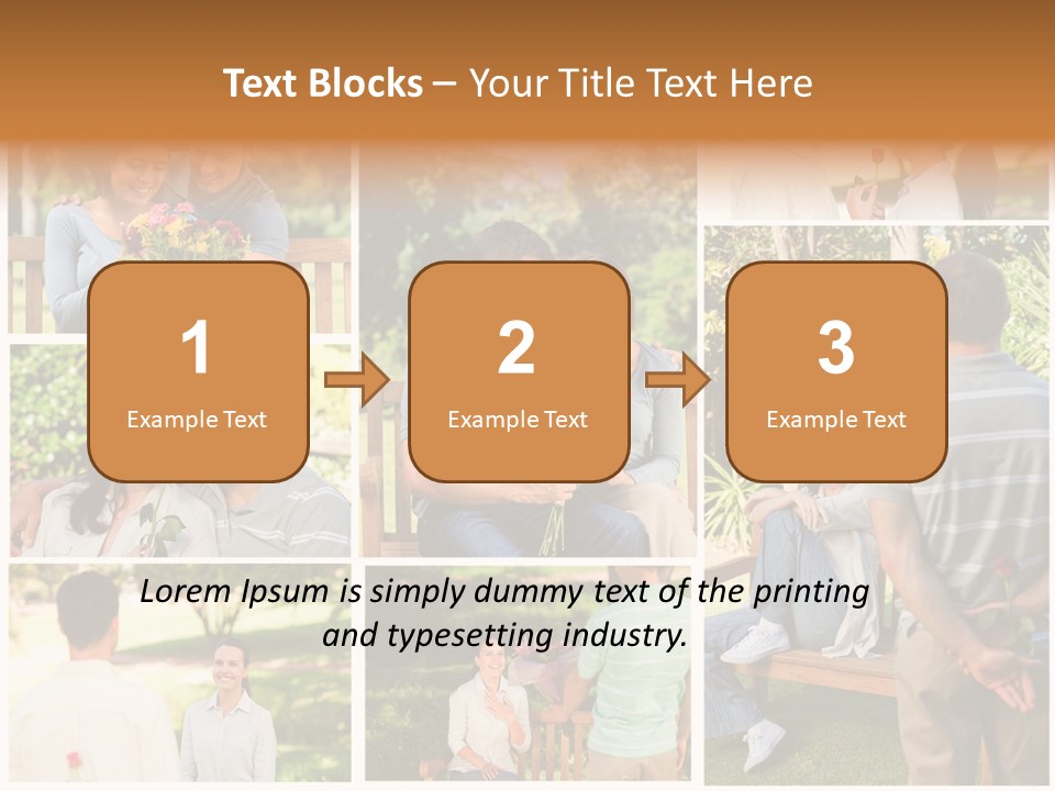 Enjoyment Joy Frisbee PowerPoint Template
