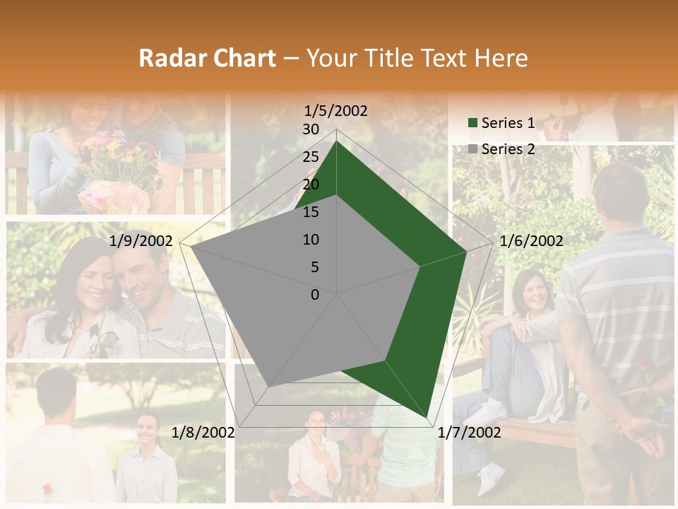 Enjoyment Joy Frisbee PowerPoint Template
