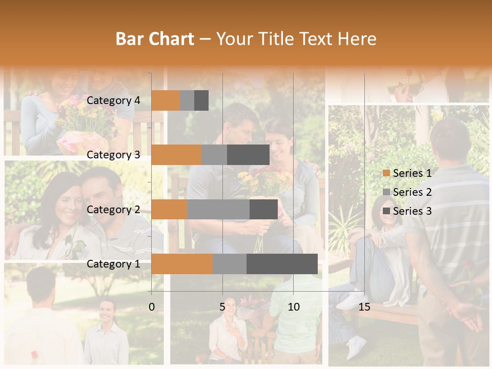 Enjoyment Joy Frisbee PowerPoint Template
