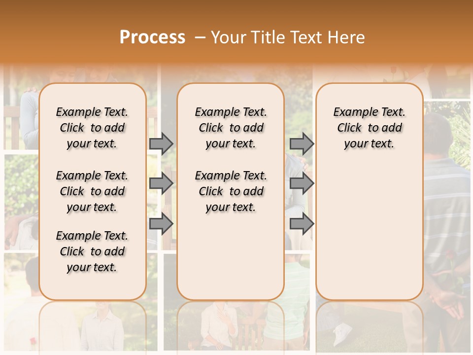 Enjoyment Joy Frisbee PowerPoint Template