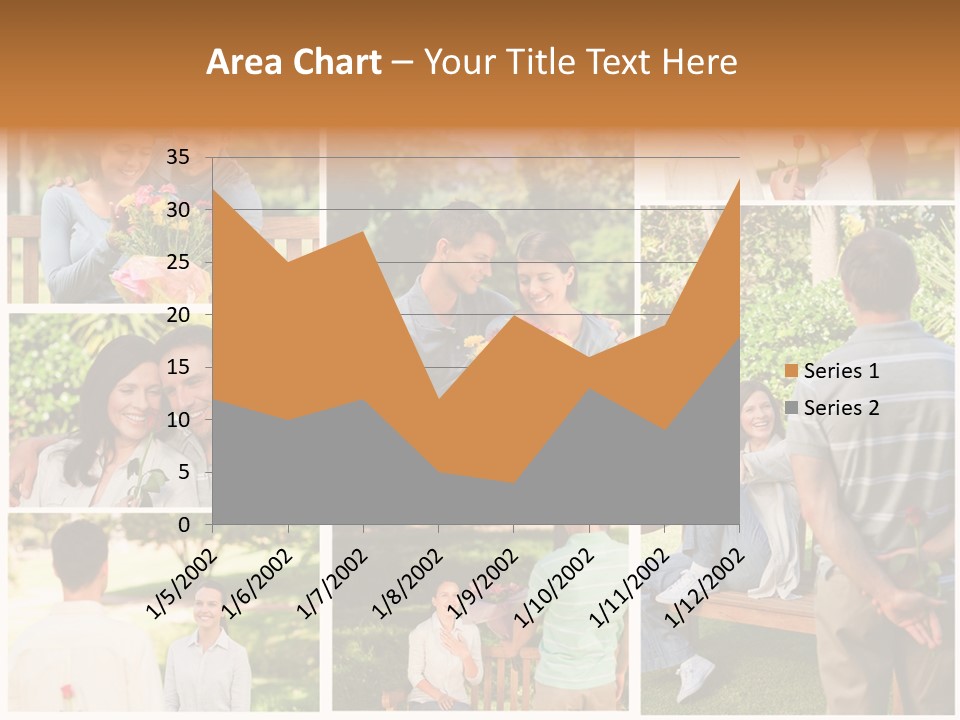 Enjoyment Joy Frisbee PowerPoint Template