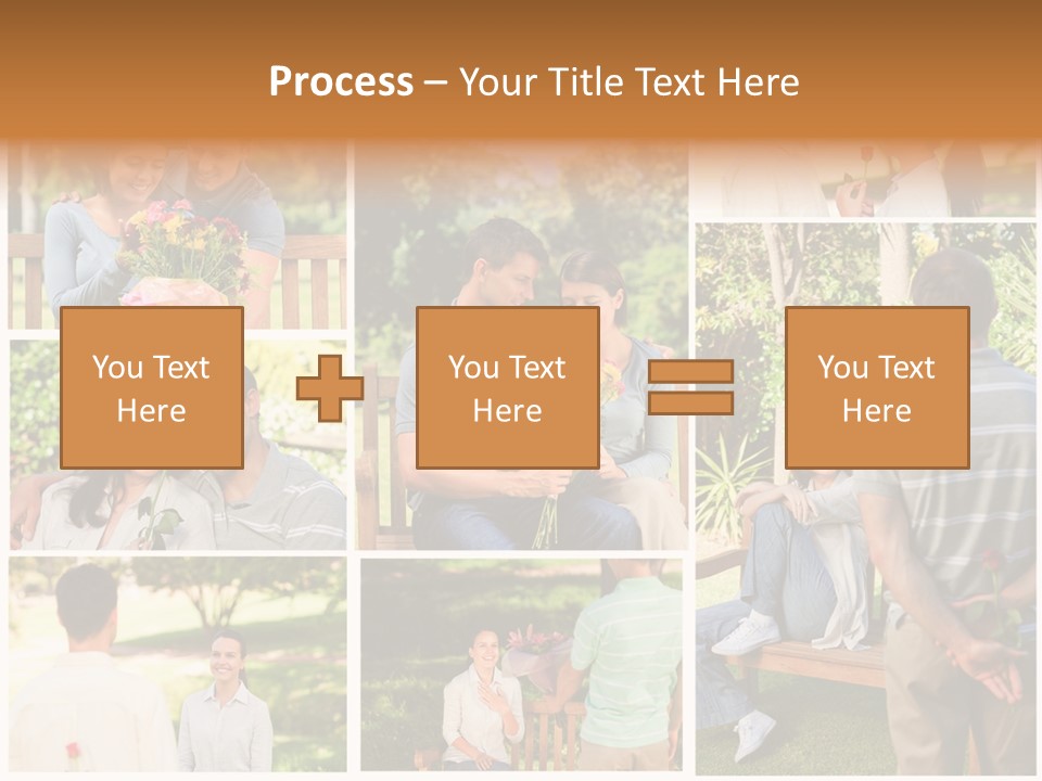 Enjoyment Joy Frisbee PowerPoint Template