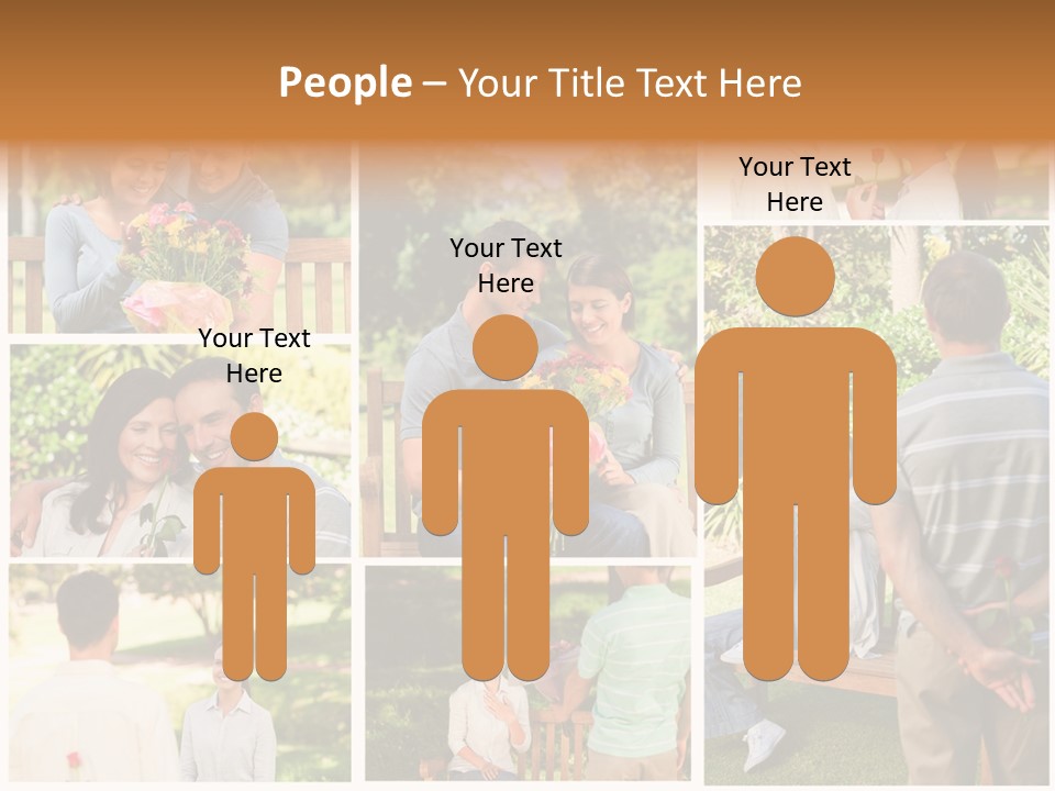 Enjoyment Joy Frisbee PowerPoint Template