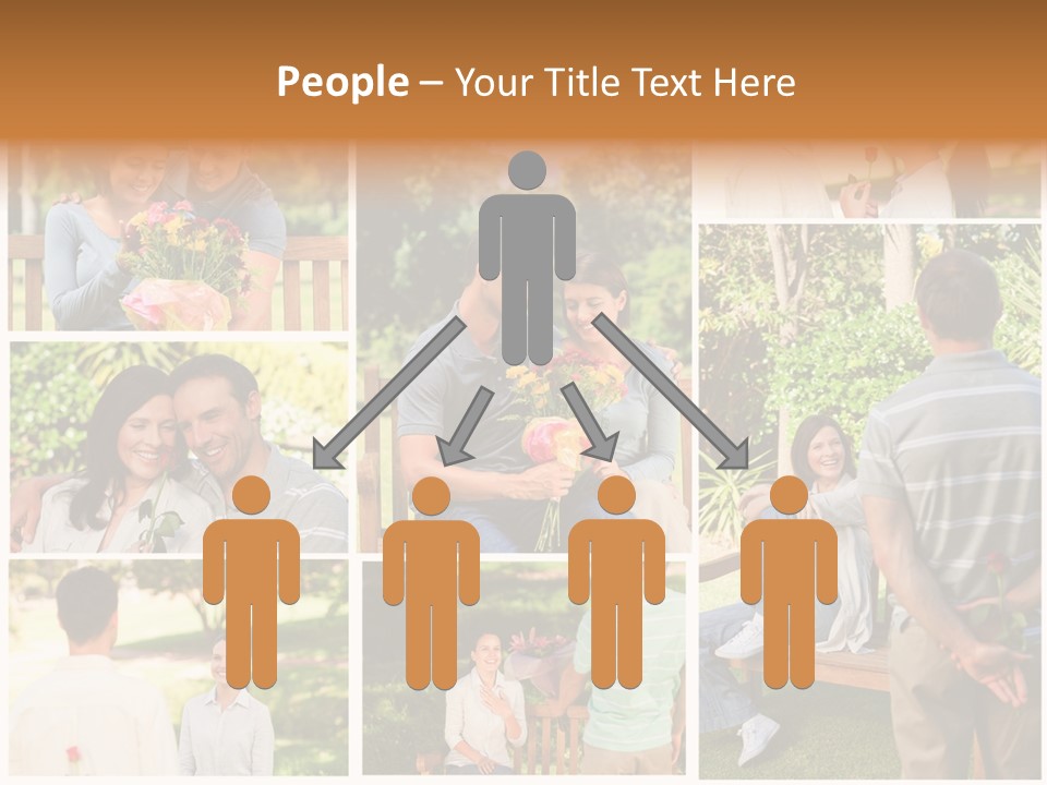 Enjoyment Joy Frisbee PowerPoint Template