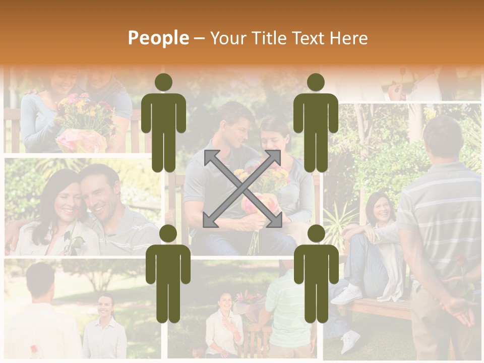 Enjoyment Joy Frisbee PowerPoint Template