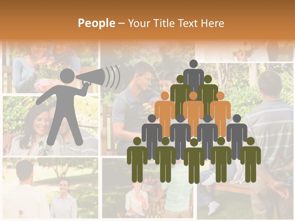 Enjoyment Joy Frisbee PowerPoint Template