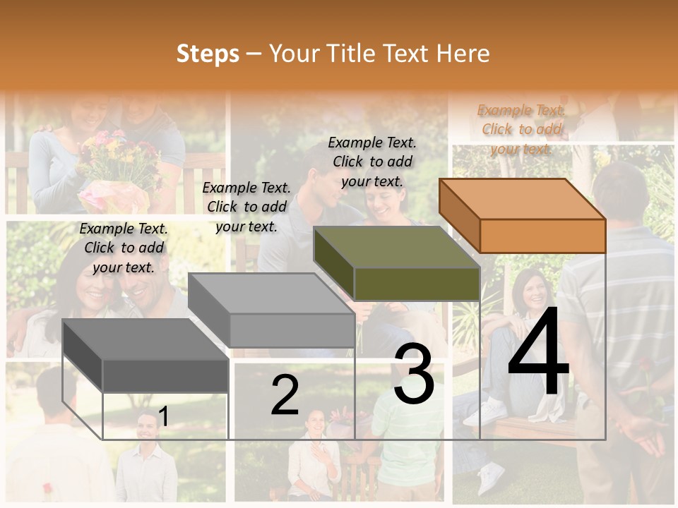 Enjoyment Joy Frisbee PowerPoint Template
