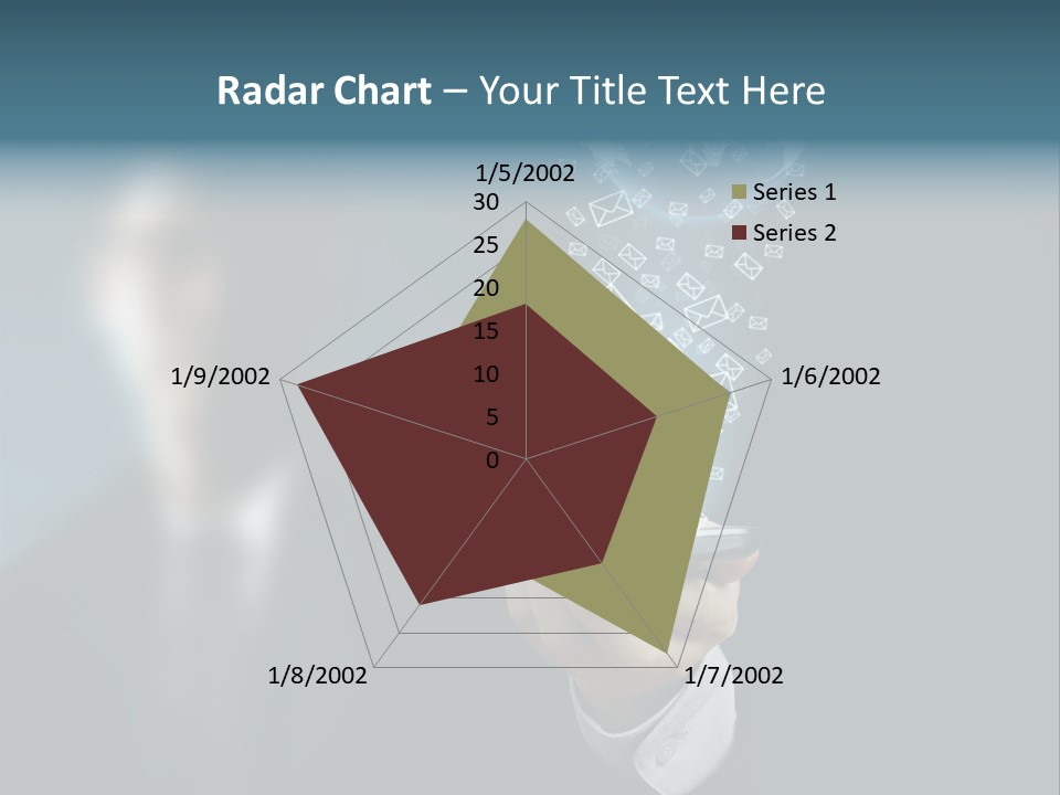 Light Bulb E Mail Globe PowerPoint Template