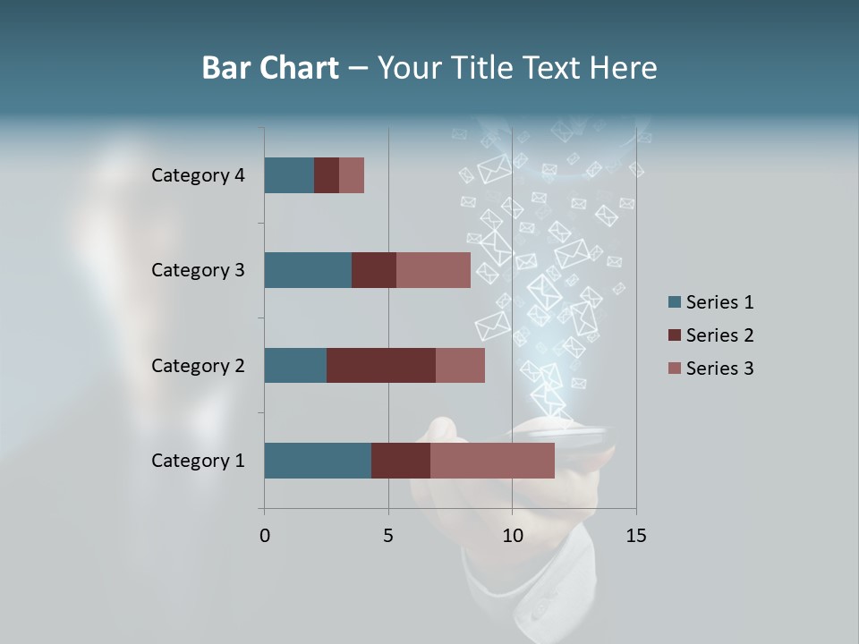 Light Bulb E Mail Globe PowerPoint Template