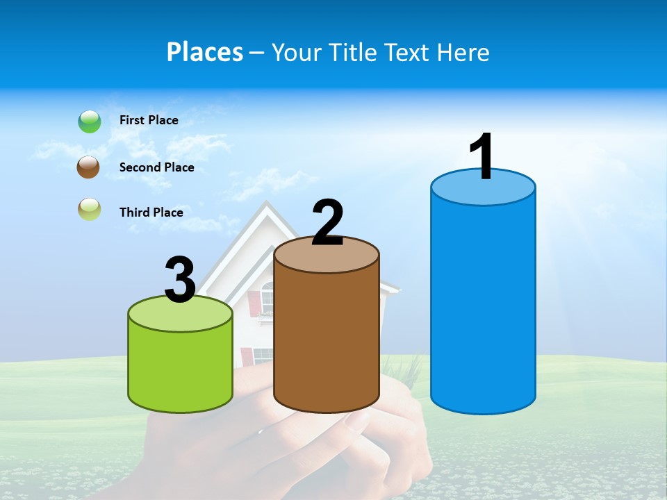 Building Security Sky PowerPoint Template