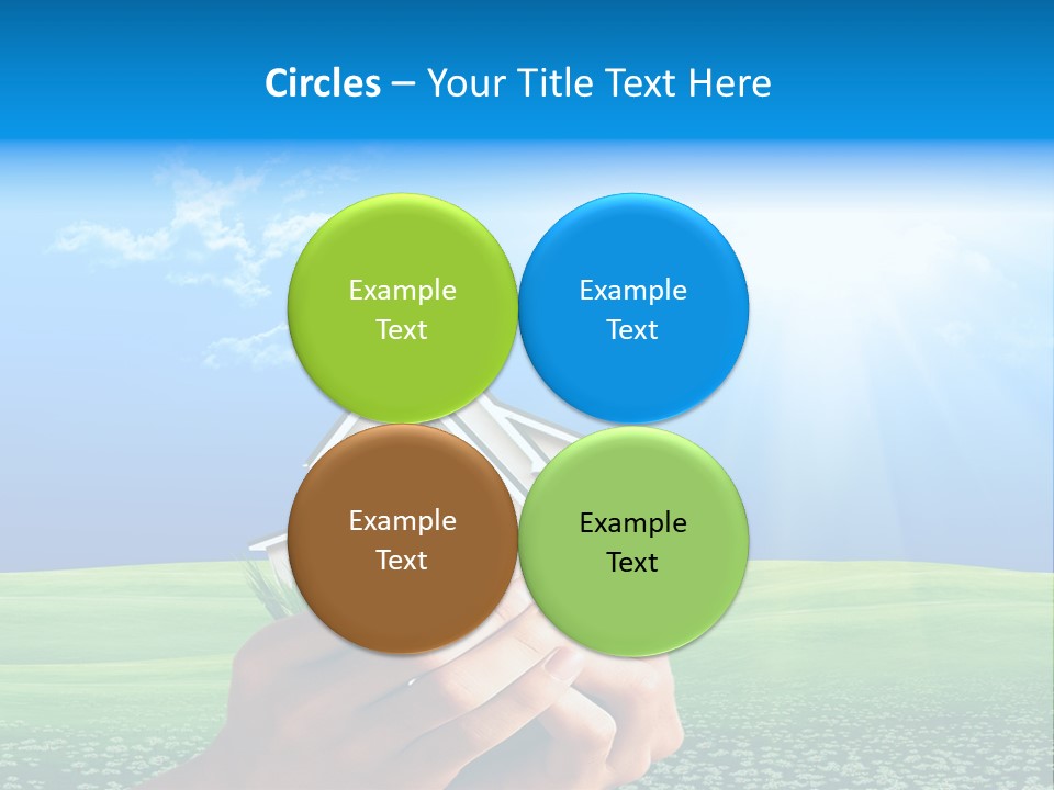 Building Security Sky PowerPoint Template