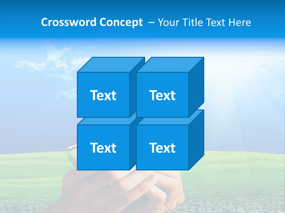 Building Security Sky PowerPoint Template