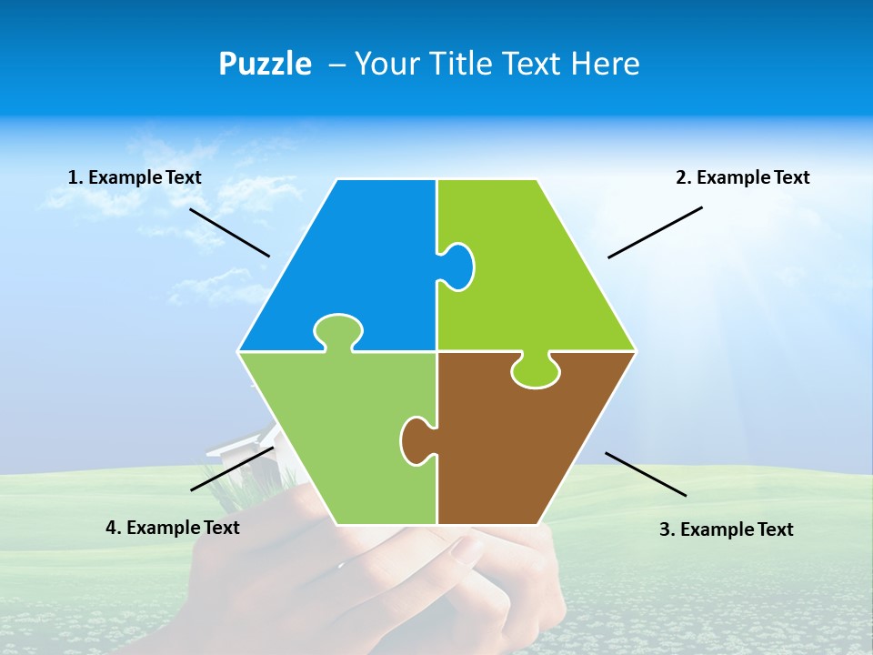 Building Security Sky PowerPoint Template