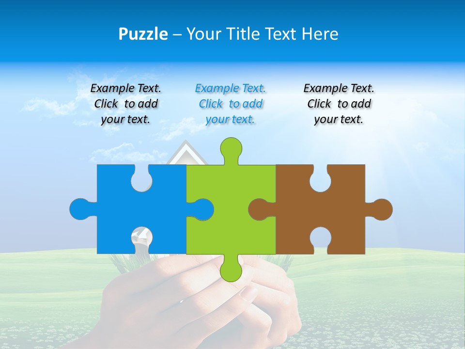 Building Security Sky PowerPoint Template