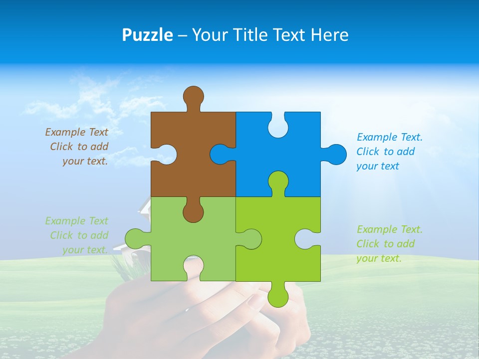 Building Security Sky PowerPoint Template