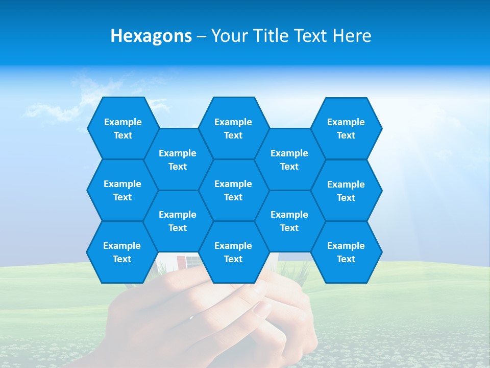 Building Security Sky PowerPoint Template