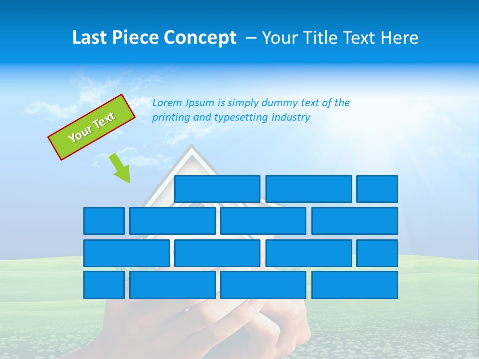 Building Security Sky PowerPoint Template