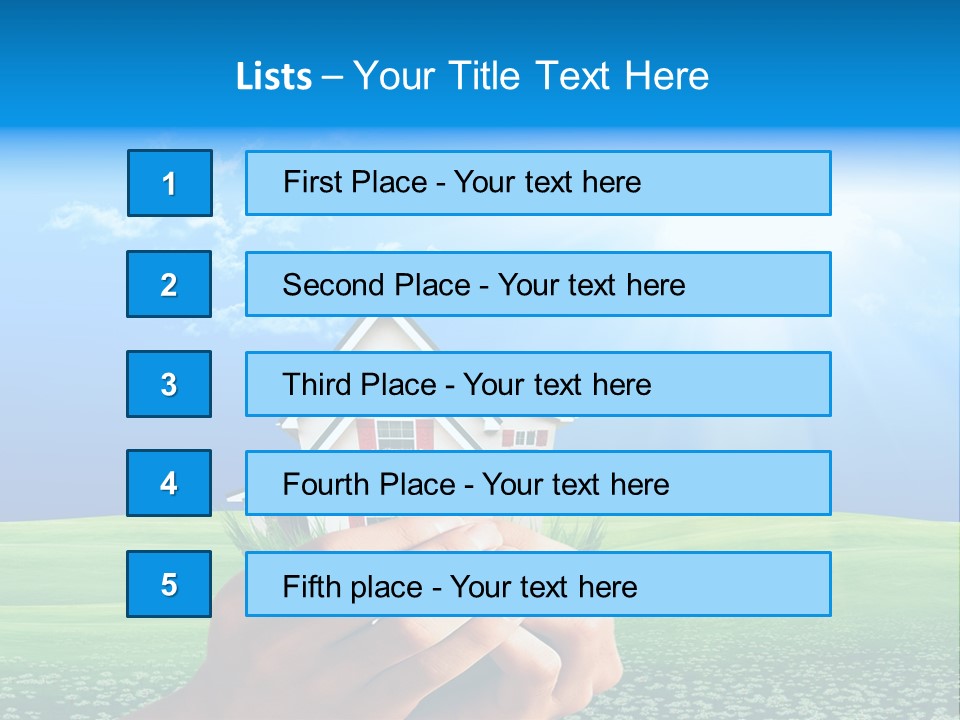 Building Security Sky PowerPoint Template