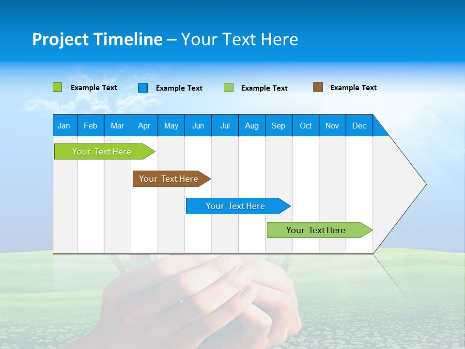 Building Security Sky PowerPoint Template