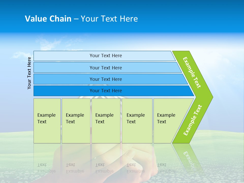 Building Security Sky PowerPoint Template