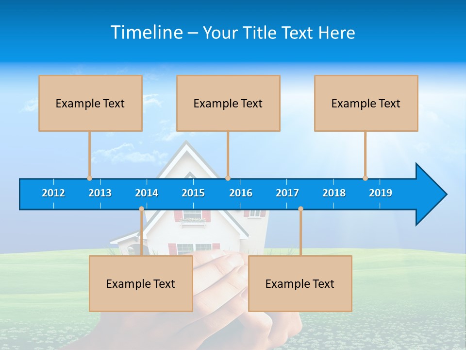 Building Security Sky PowerPoint Template