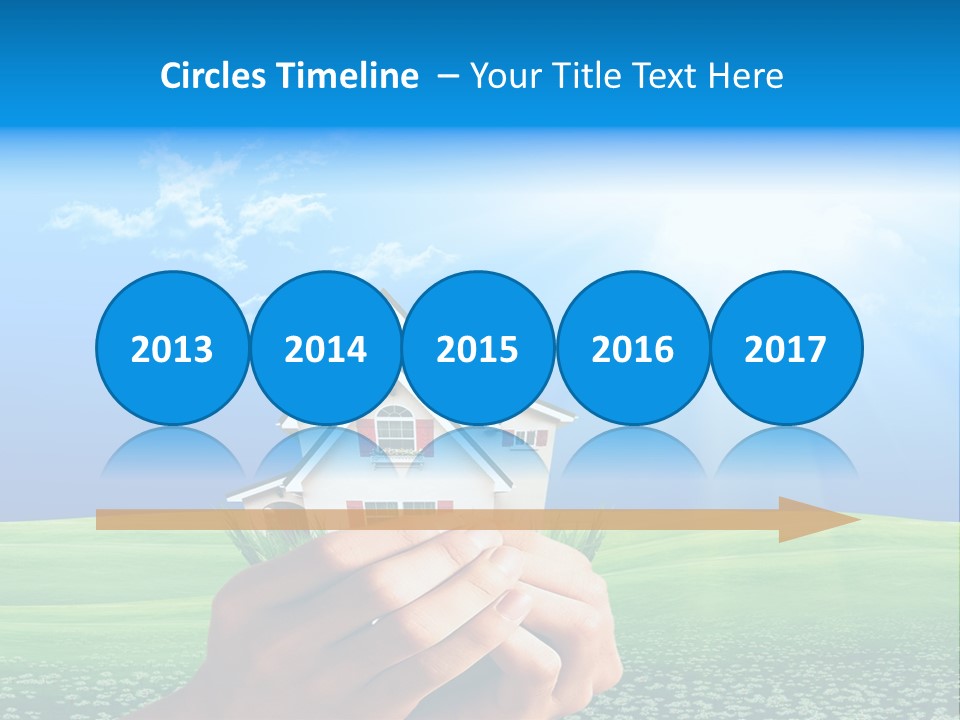 Building Security Sky PowerPoint Template