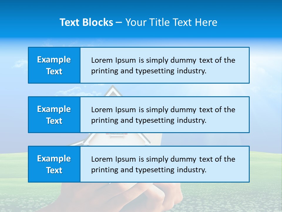 Building Security Sky PowerPoint Template